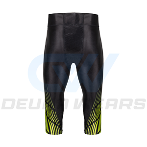 Ventes en gros de pantalons de football personnalisés à 7 protections intégrées, compression pour adultes, rembourrage en mousse EVA cousu, ensembles de vêtements pour le jour du match/entraînement - Product Image 4