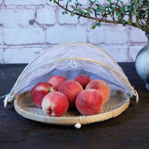 Bandeja de servicio de bambú vintage hecha en Vietnam para decoración de cocina para servir alimentos o exhibir al por mayor disponible - Product Image 5