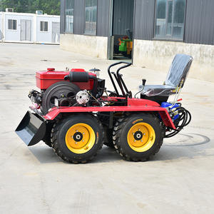 Mini-tracteur chargeur-pelleteuse 4x4 personnalisé de 3 à 6 tonnes, moteur à essence autonome, composants principaux, fonctionnalités numériques, accessoires, garantie 5 ans - Product Image 1