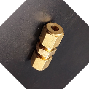 Áp lực cao Đôi đồng thau bspt nén phụ kiện đường ống mạ xử lý bề mặt - Product Image 2