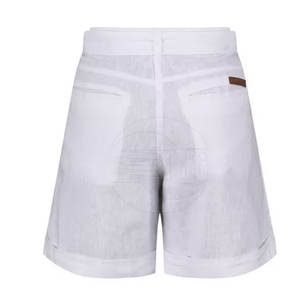 Short en jean respirant à séchage rapide pour femmes, motif décontracté, teint uni, 100% coton, pour le yoga et la salle de sport, pour adultes - Product Image 2