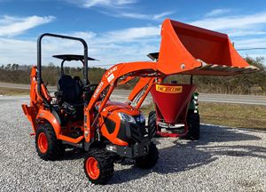 2024 pour le tracteur à roues automatique BX-23S Kubota avec chargeur frontal de pelle rétrocaveuse tondeuse 23hp composants de base inclus prêt à expédier! - Product Image 5