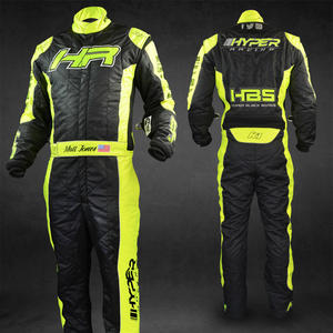 Traje de Karting Personalizado, Cómodo, Transpirable, Diseño Moderno, de Alta Calidad, con Cierre - Product Image 3