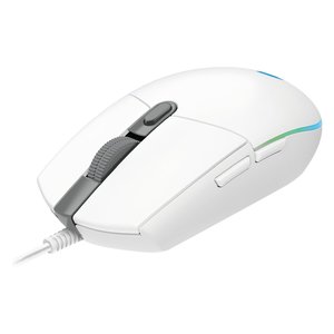 Gaming <b>Mouse</b> G Series G203 Lightsync Wired White 6 Buttons <b>USB</b> Type A - Product Image 1