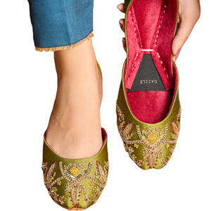 Best Selling Low MOQ Women Khussa High Quality Anti-Slippery Fashion Trend Printed Custom Color & Size - Product Image 1