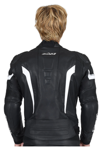 Chaqueta de Motociclismo para Hombre Vanucci, Cuero Genuino de Vaca, Equipo de Protección Nivel 2 CE con Soporte para la Espalda - Product Image 2