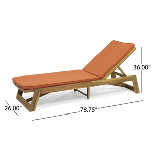 Furniture Garden <b>Chairs</b> Made Of Solid <b>Teak</b> Wood And Soft Foam With Smooth Fabric Finished Smoothly And Neatly - Product Image 5