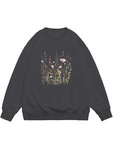 Women's Casual <b>Sports</b> <b>Jumper</b> Hood 100% Cotton Breathable Anti-Shrink Crew Neck Design Autumn Winter Printed Logo Embroidered - Product Image 5