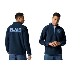 Chaqueta Polar Técnica de Invierno para Hombre con Logotipo Personalizado del Fabricante, Chaqueta Casual con Media Cremallera, Cortavientos, Impermeable, Bordada - Product Image 1