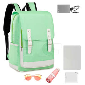 Sac à dos pour garçons et hommes de haute qualité, décontracté, pour l'université, grande capacité, imperméable, en néoprène et polyester, fermeture éclair, 20-36L - Product Image 3