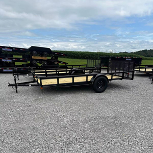 จัดส่งฟรี6.4X14ประสิทธิภาพสูง2900lb gwr อุปกรณ์อเนกประสงค์รถพ่วงสำหรับทำงานและใช้งานในฟาร์มขนาดกะทัดรัดแข็งแรงง่ายต่อการดึง - Product Image 2