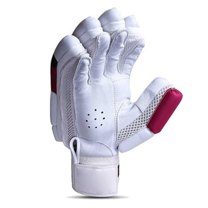 Premium Lightweight <b>Cricket</b> Batting <b>Gloves</b> with Non-Slip Full Finger Design Pull Closure PVC Comfortable Grip High Quality Made - Product Image 3
