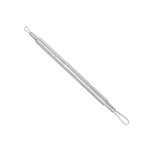 Empujador de Cutículas Profesional con Mango Antideslizante, Removedor de Piel Muerta de Doble Punta de Acero Inoxidable, Empujadores de Cutículas para Uñas - Product Image 4