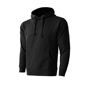 Sudaderas Casuales Ajustadas de Color Negro para Hombre, Calidad de Exportación, Diseño Personalizado, Sudaderas Modernas de Color Sólido para Hombre de Bangladés - Product Image 1
