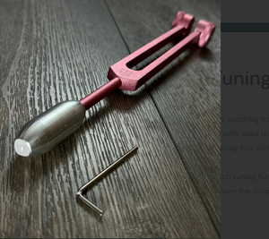 Diapasón de Cristal de Alta Calidad para Solfeggio de 174 Hz, Atenuador para Masajes - Product Image 3