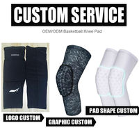 Rodillera de Compresión para Lucha Libre, Fútbol, Voleibol, Balonmano, Soporte Deportivo con Gel, Resorte, Elasticidad Ajustable, Transpirable, para Hombre