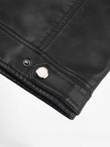 Veste en cuir pour hommes fabriquée avec personnalisation complète - Product Image 4