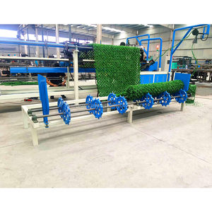 Hoàn toàn tự động Màu Xanh Lá Cây TỔng HỢp cỏ Net Máy cỏ hàng rào dệt kim machineachine - Product Image 1