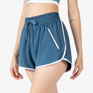 Pantalones cortos deportivos de verano de alta calidad para mujer, transpirables y de secado rápido, para exteriores, finos, informales, holgados, de cintura alta, diseño, superventas - Product Image 5