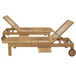 GRAN PROVEEDOR DE MUEBLES DE MADERA AL EXTERIOR SILLAS DE SOL PRECIO COMPETITIVO TOCÓN DE TECA SOL PEQUEÑOS SLAMAS - Product Image 1
