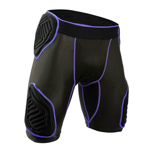 Pantalon de football américain personnalisé Coussinets courts intégrés Ceinture de sport à sublimation personnalisée Intégration directe personnalisée - Product Image 5