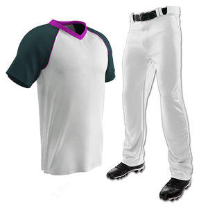 Diseño de logotipo de nombre de equipo impreso completo Ropa de béisbol y softball Maqueta de uniforme personalizada - Product Image 3