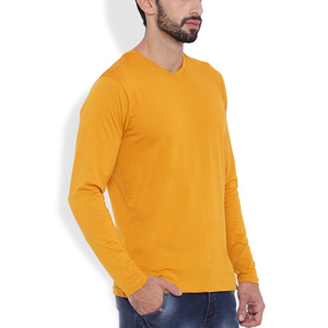 T-shirt pour homme à manches longues en coton 100% à capuche, design personnalisé, commandes en gros - Product Image 5