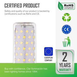 Clar-<span class=keywords><strong>e27</strong></span> dẫn Ngô bóng đèn 8 Wát, lớn vít cơ sở, tiết kiệm năng lượng đèn cho chiếu sáng trong nhà - Product Image 3