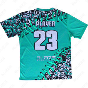 Long t-shirt de sublimation pour hommes Logo imprimé personnalisé à manches courtes Écologique Respirant à séchage rapide T-shirts pour hommes - Product Image 2