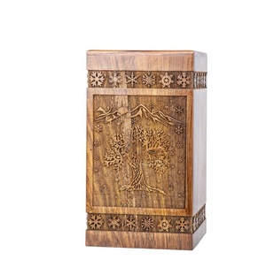 Handmade Rosewood Urn for Human <b>Ashes</b> Tree of Life Wooden Box Urns Cremation Pet Urns for <b>Dogs</b> - Product Image 4