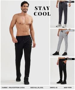 Conjunto de Muestras de Tejido Mixto, Pantalones Deportivos Ajustados para Hombre, Pantalones Deportivos para Gimnasio, Polialgodón con Lycra (GSM 280) - Product Image 5