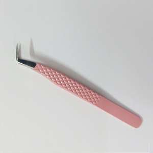 Pince à épiler en acier inoxydable antistatique personnalisée pour sourcils pointe pointue pour usage beauté - Product Image 1