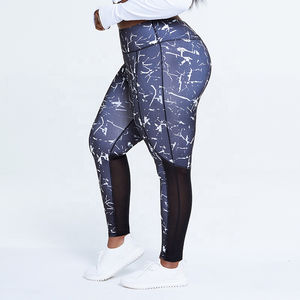 Custom logo Sublimation Printing Work Out Apparel Woman Sportswear High Quality Yoga Sport Leggings - Product Image 3