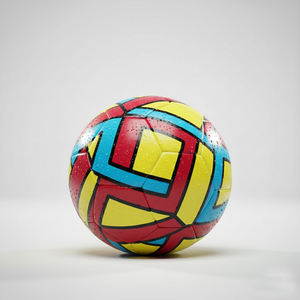 Ballon de football bleu 2026, taille 5, cousu à la machine et en cuir thermocollé, jouets et cadeaux d'extérieur pour garçons - Product Image 1