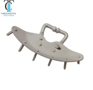 Pince de retraitement des veaux en métal robuste, réglable, en acier inoxydable, dispositif anti-allaitement pour le bétail et les bovins - Product Image 4