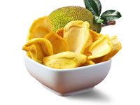 Hoogwaardig Droogvoer Knapperig En Zoet Smakend Gedroogde Jackfruit Met Privélogo Natuurlijk Fruitproduct Gedroogd Met Vf-Proces