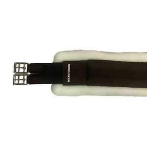 Cincha Inglesa de Alta Calidad para Caballo, Transpirable, Ligera, de Cuero Sintético, Acero Inoxidable, Doble Elástico, Tamaño Personalizado - Product Image 5