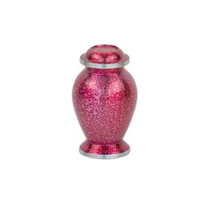 Urnas de Cremación de Latón Premium para Cenizas Humanas, Color Rojo Personalizado, Urna de Latón con Patrón, Urna de Latón Hecha a Mano para Cenizas de Adultos, Venta al Por Mayor - Product Image 1