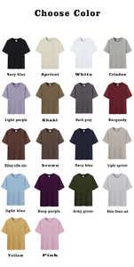 OEM/ODM venta al por mayor personalizado 100% algodón hombres camiseta en blanco Unisex hombres Camiseta lisa de alta calidad camiseta para hombres imprimir logotipo - Product Image 2