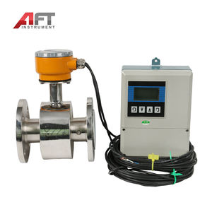 مقياس تدفق مغناطيسي رقمي ذكي متطور عالي الموثوقية ذاتي الفحص من الفولاذ المقاوم للصدأ من النوع المنفصل لمعالجة المياه - Product Image 1