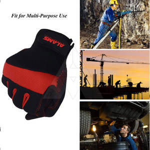 Guantes Mecánicos de Fábrica a Bajo Precio, Guantes Mecánicos de Alta Calidad, Guantes de Trabajo Mecánicos - Product Image 4