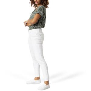 China Customized Premium High Waist <b>Women</b> Denim Ladies Straight Boyfriend <b>Jeans</b> - Product Image 6