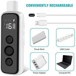 Collar de Adiestramiento Eléctrico Recargable e Impermeable Bousnic para Perros Pequeños, Medianos y Grandes con Niveles de Choque Personalizables y Control Remoto - Product Image 6