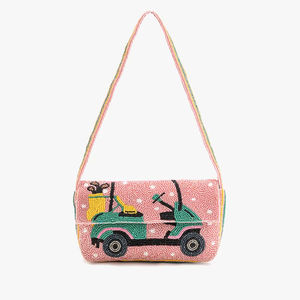 Bolso de mano de noche con cuentas hecho a mano para mujer, bolso de fiesta nupcial para boda, bolsos de mano con cuentas de moda de fabricantes de la India - Product Image 1