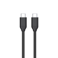 Câble USB Type-C vers Type-C de haute qualité, vente en gros d'usine, 1M 5A 100W, charge rapide pour téléphone portable - Vente en gros