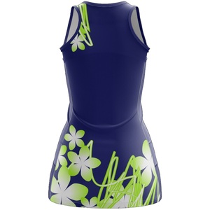 Vente en gros Robe d'uniforme pour netball personnalisée pour femmes Robe de tennis pour filles Bon marché Combinaison à sublimation Robe de netball - Product Image 3