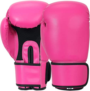 Guantes de Boxeo Profesionales de Alta Calidad 2025, 14 oz, de Cuero con Cordones, Coloridos, que Absorben la Humedad, Nuevo Modelo, Personalizados, al por Mayor - Product Image 1