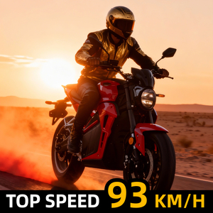 EMK 72V 50A 4000W Streetbikes Elektromotorrad 93km/h 120KM Reichweite mit Doppelscheibenbremsen & Hydraulischer Federung - Product Image 2