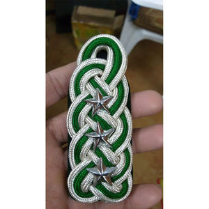 2024 Venta al por mayor 100% alambre logotipo personalizado hombreras equipo de defensa personal con requisitos uniformes y charreteras - Product Image 1