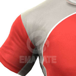 Conjunto de Uniforme de Rugby de Alta Calidad Más Vendido, Nombre del Equipo Personalizado, 100% Poliéster, Tallas Grandes, Camisetas y Pantalones Cortos Cómodos de Manga Corta, OEM - Product Image 5
